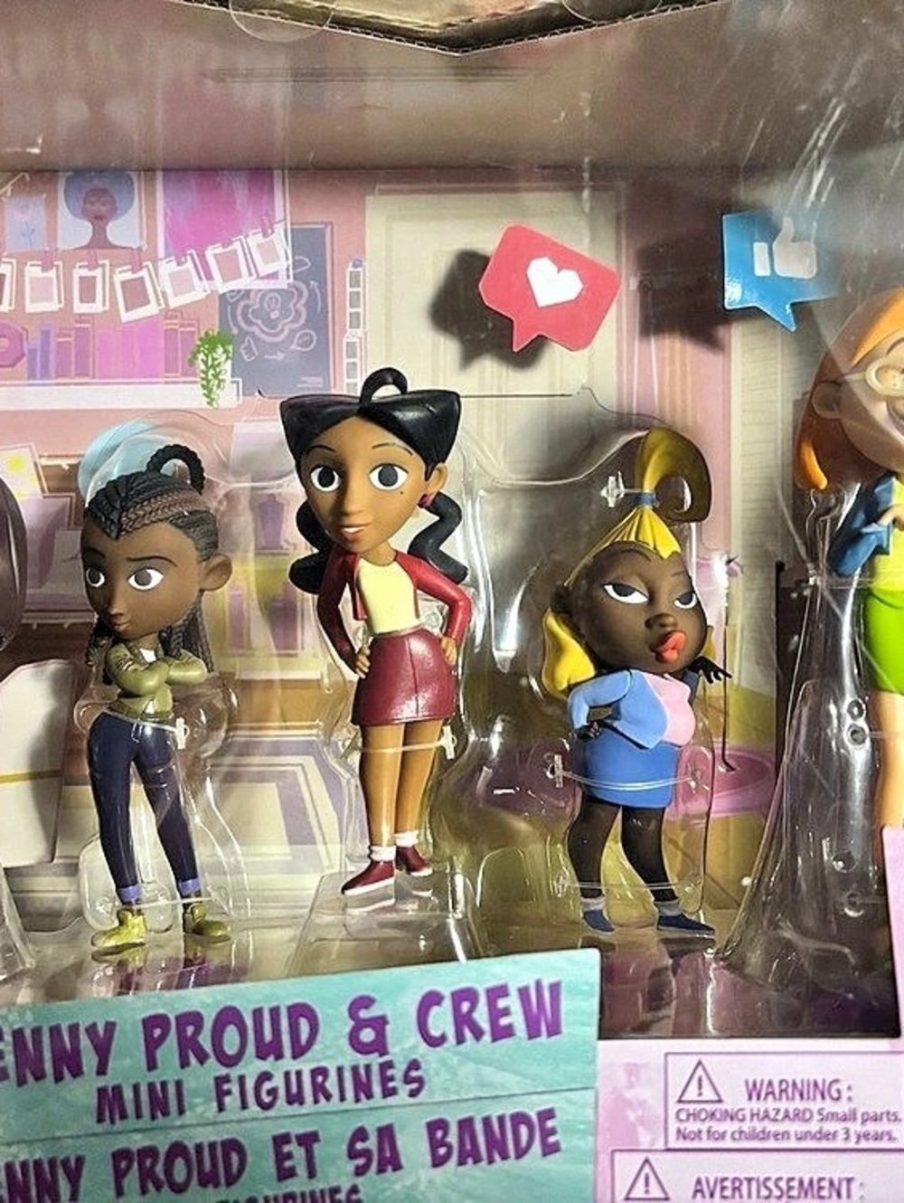 Disney Penny Proud & Crew Mini Figurines Mini Figurine Set NIB